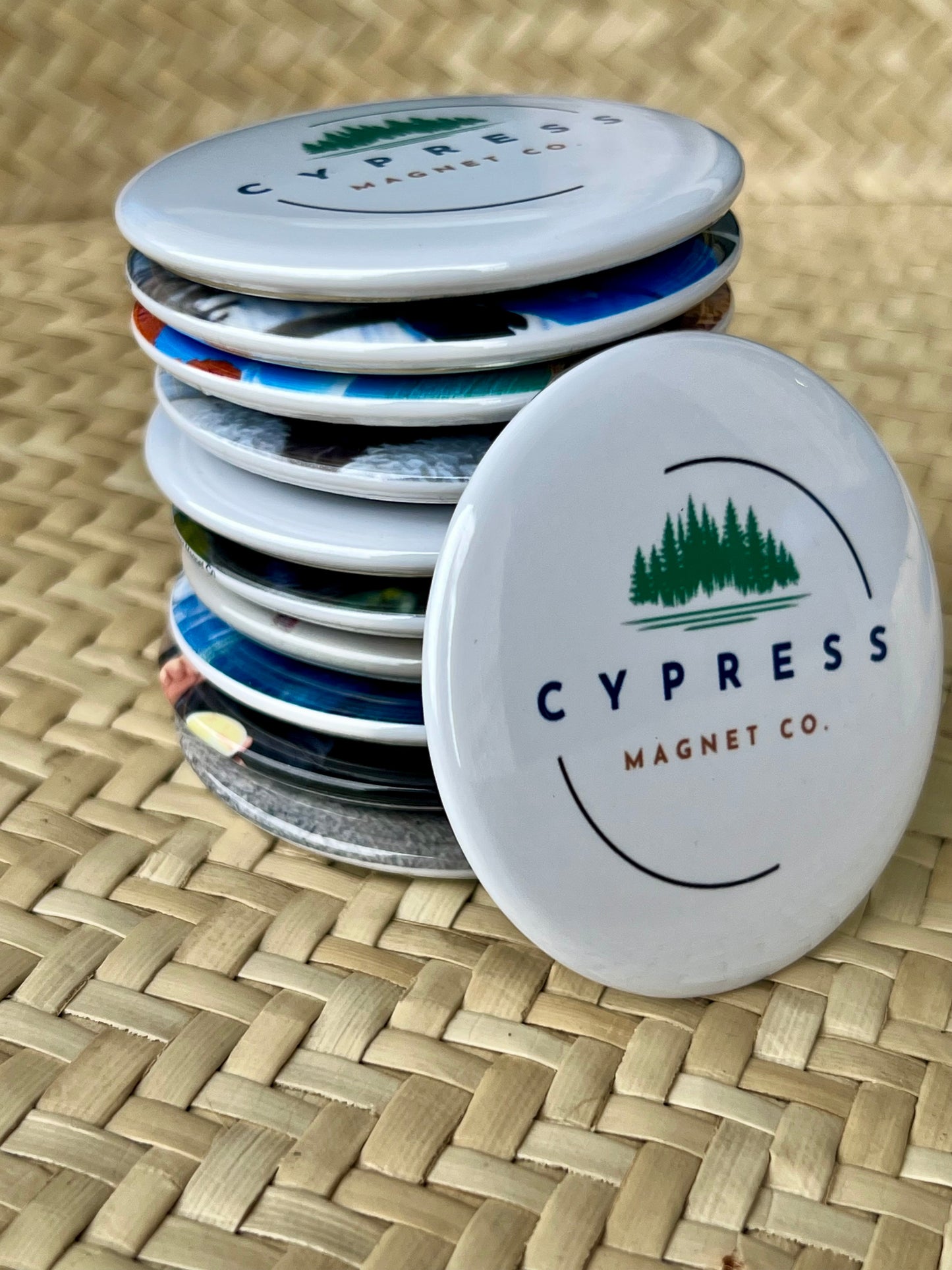 Make Every Moment Magnetic – Bulk Custom Round Photo Magnets!
