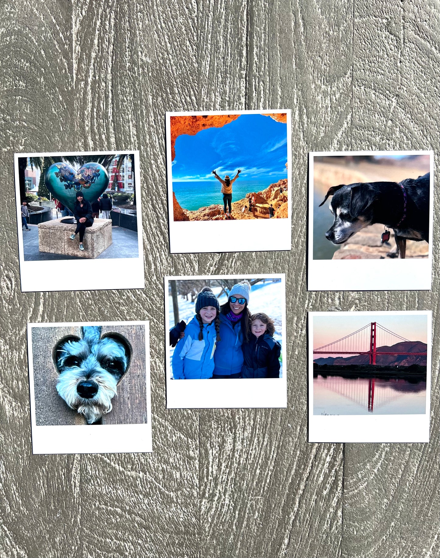 Vintage Vibe Photo Magnets- Relive Life’s Best Moments!